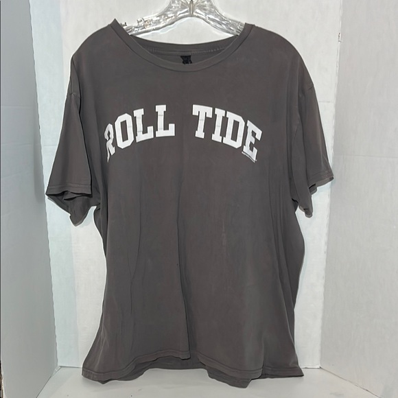 Hanes Gray 'Roll Tide' Short Sleeve Tee - Picture 1 of 6